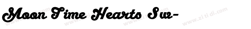 Moon Time Hearts Sw字体转换